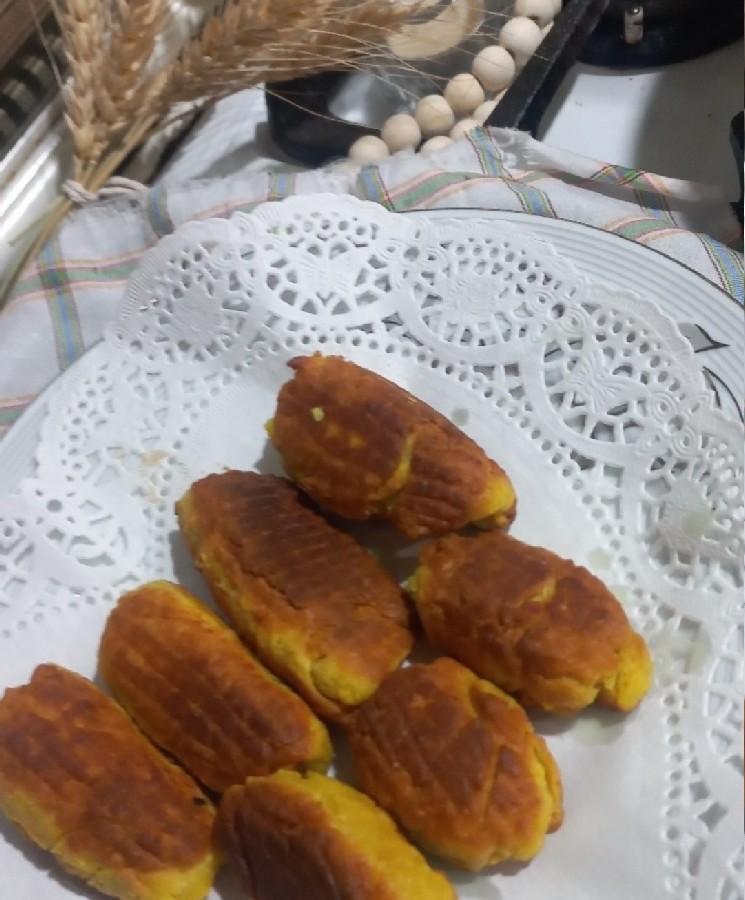 عکس مرحله 5 تهیه برساق محلی