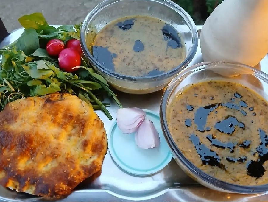 عکس آش ترخینه