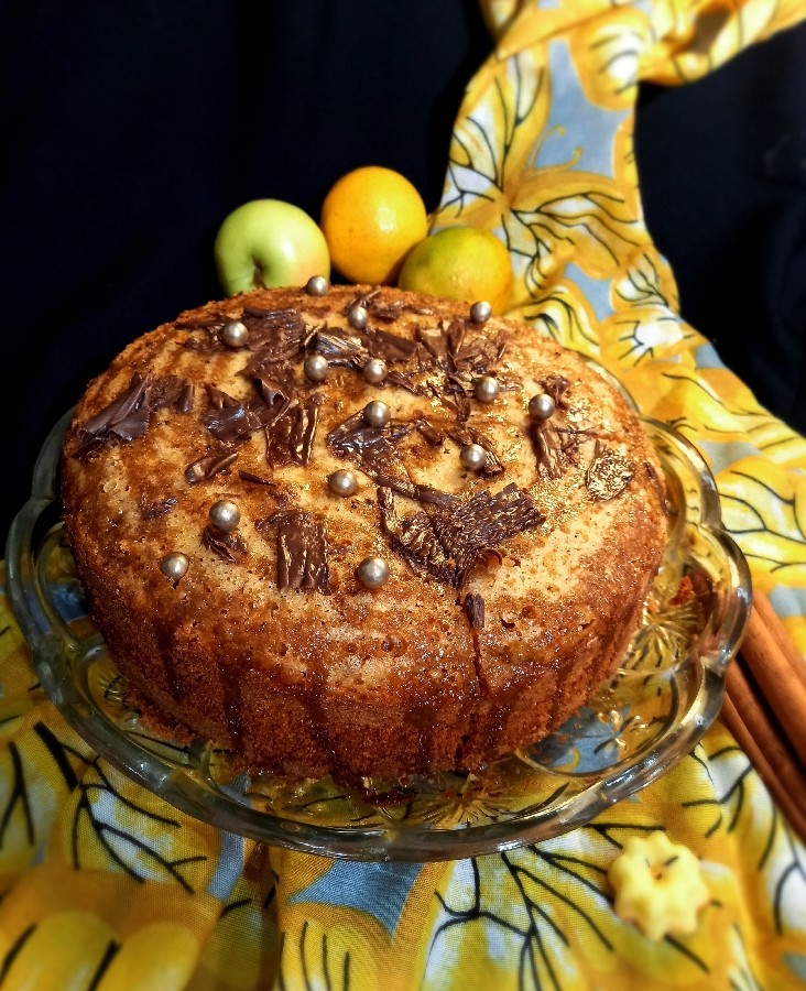 کیک کدو حلوایی گردویی