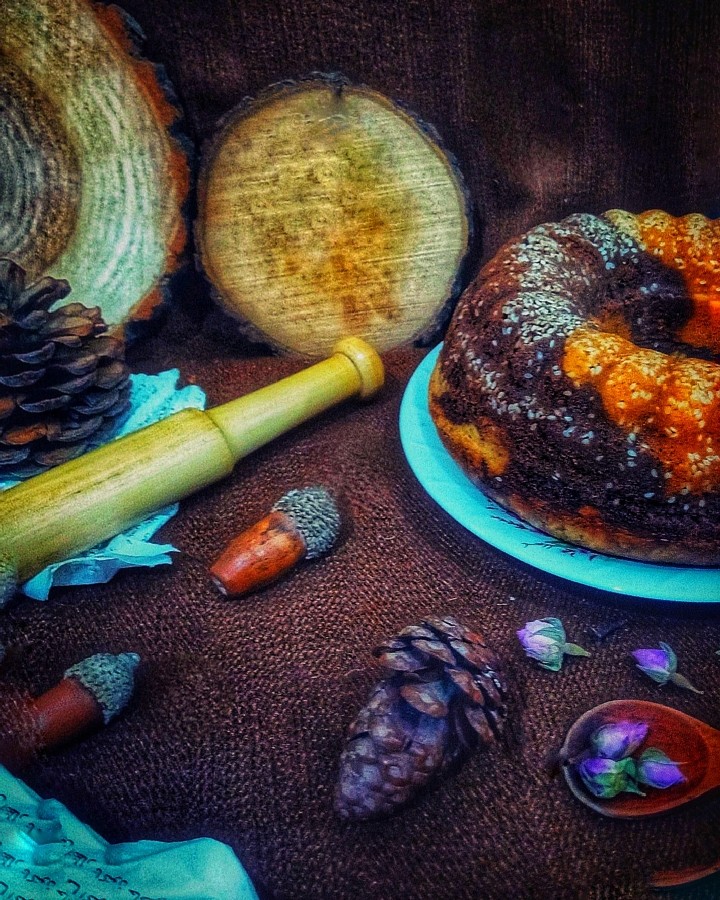 کیک دورنگ یاهمون زبراکیک