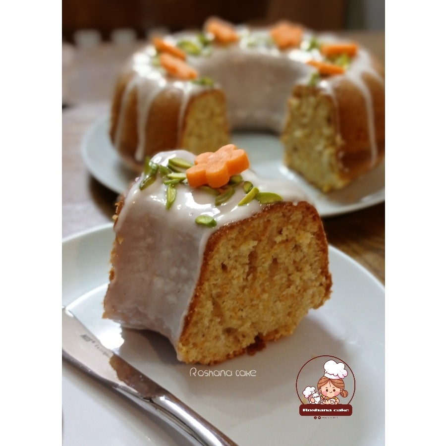 کیک هویج و گردو 