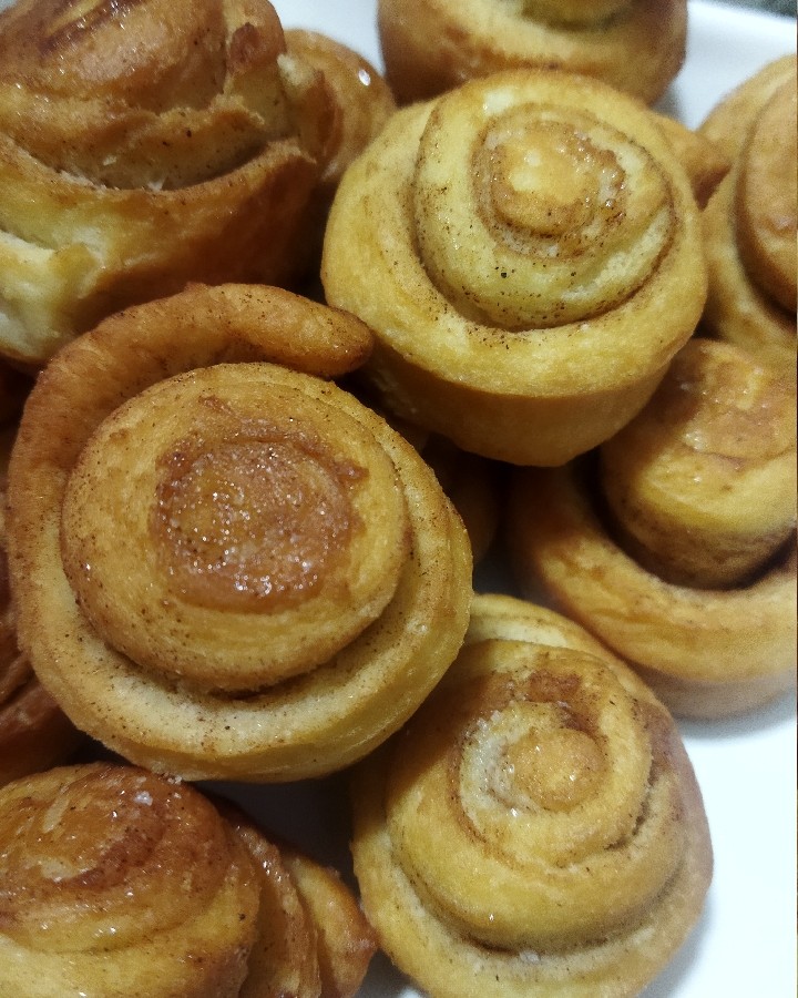 #شیرینی_حلزونی« ورق بزنید مراحل ببینید»