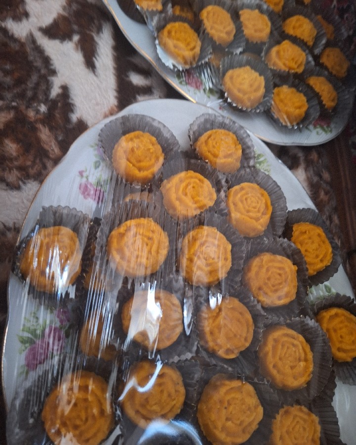 مراسم بانوی دوعالم حلواکفگیری قالبی