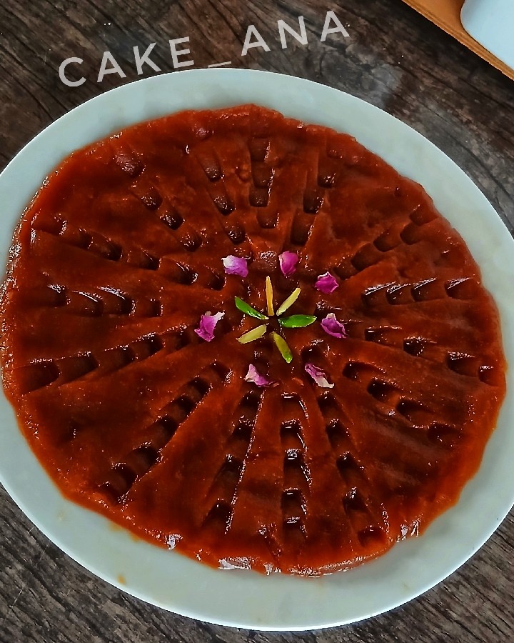 حلوا با شیره انگور