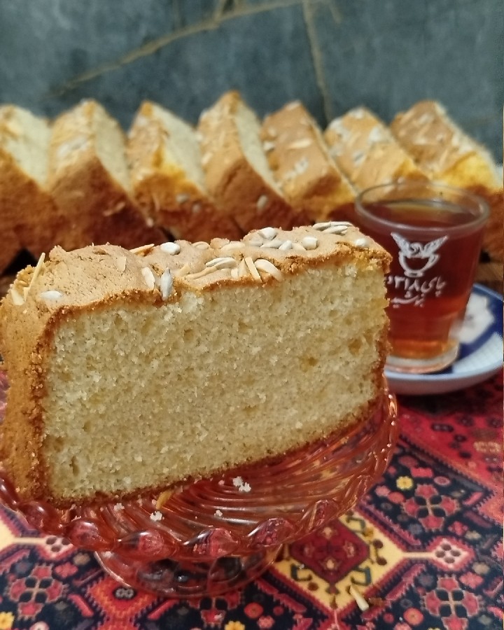 کیک تخته ای ( کیک پنبه ای)