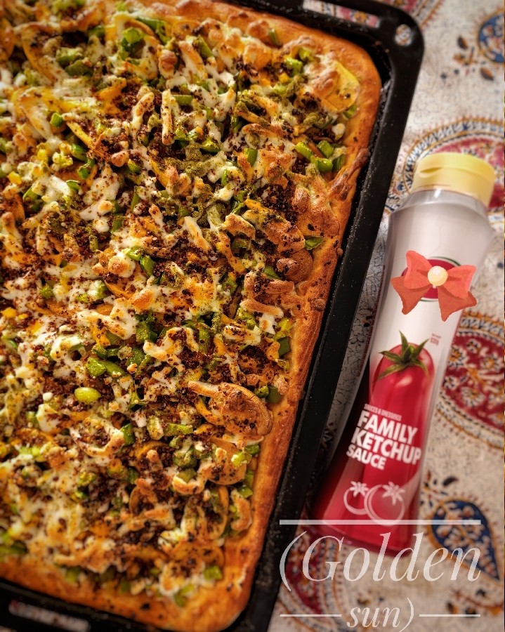 عکس پیتزا مخلوط