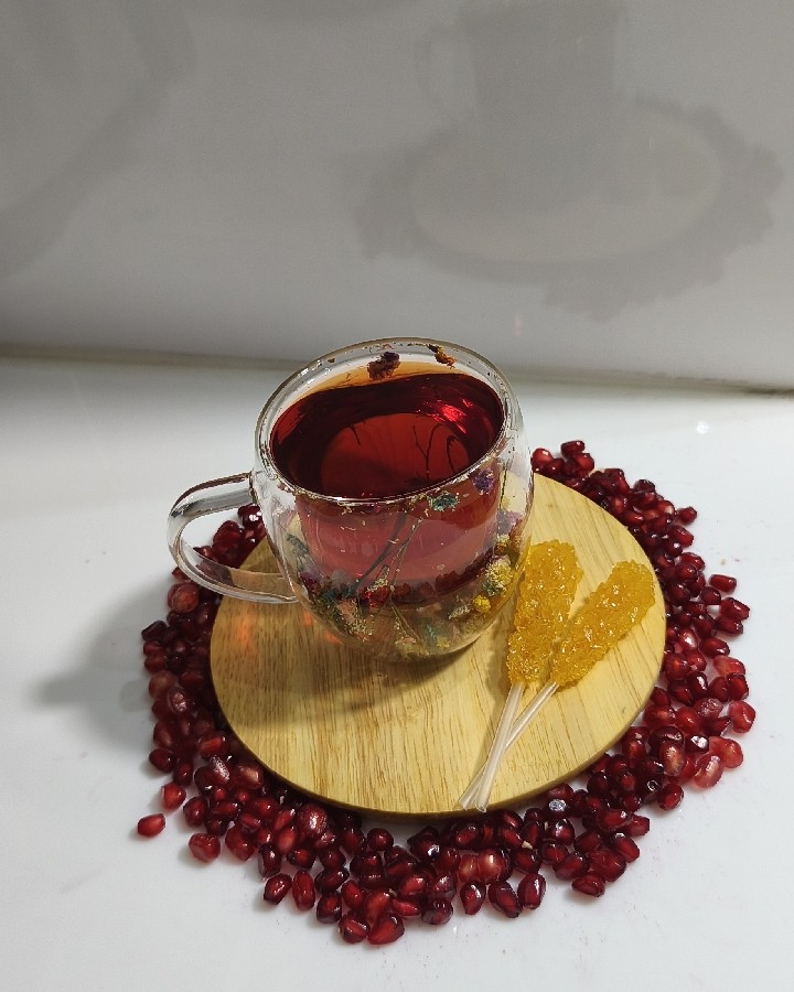 چای انار (ورق بزنید)