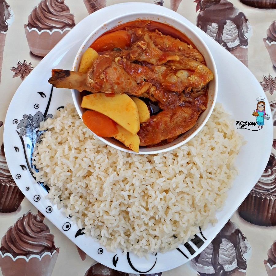 خورش بوقلمون ִֶָ  ‌