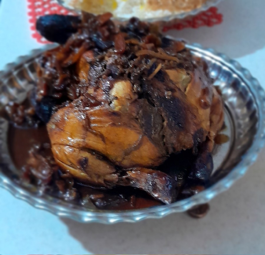 مرغ شکم پر
ناهار تولد همسر
عکس مال چند ماه پیش