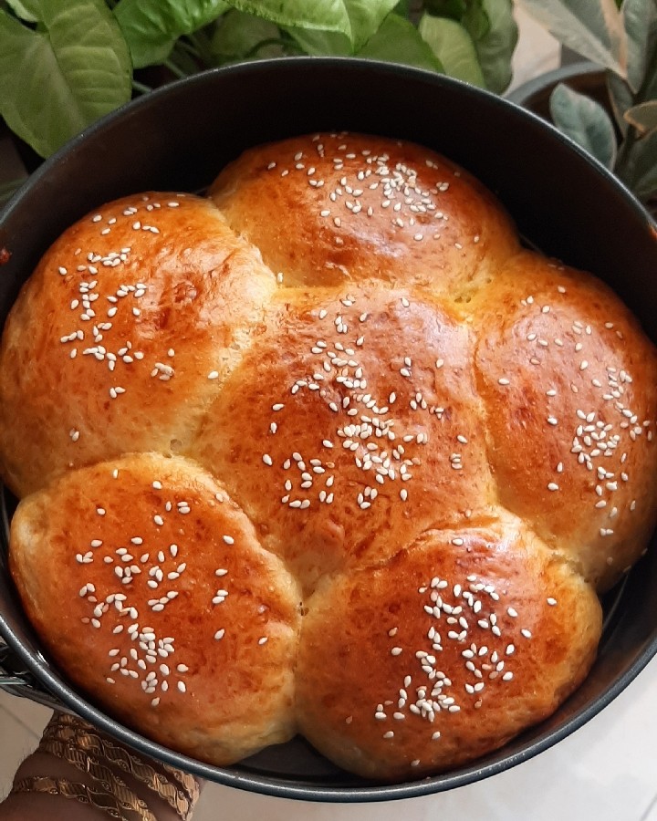  نان شیرمال به سفارش دخترگلم