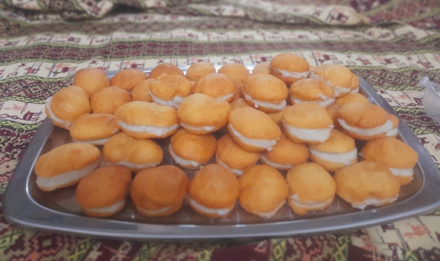 پیراشکی کرم دار