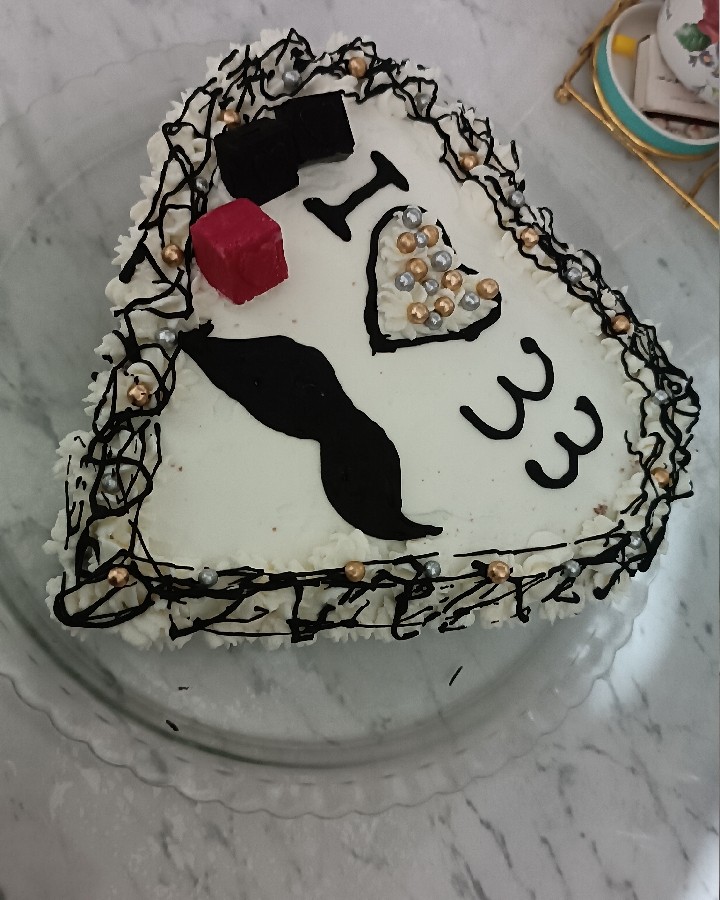 کیک تولد همسرم❤️