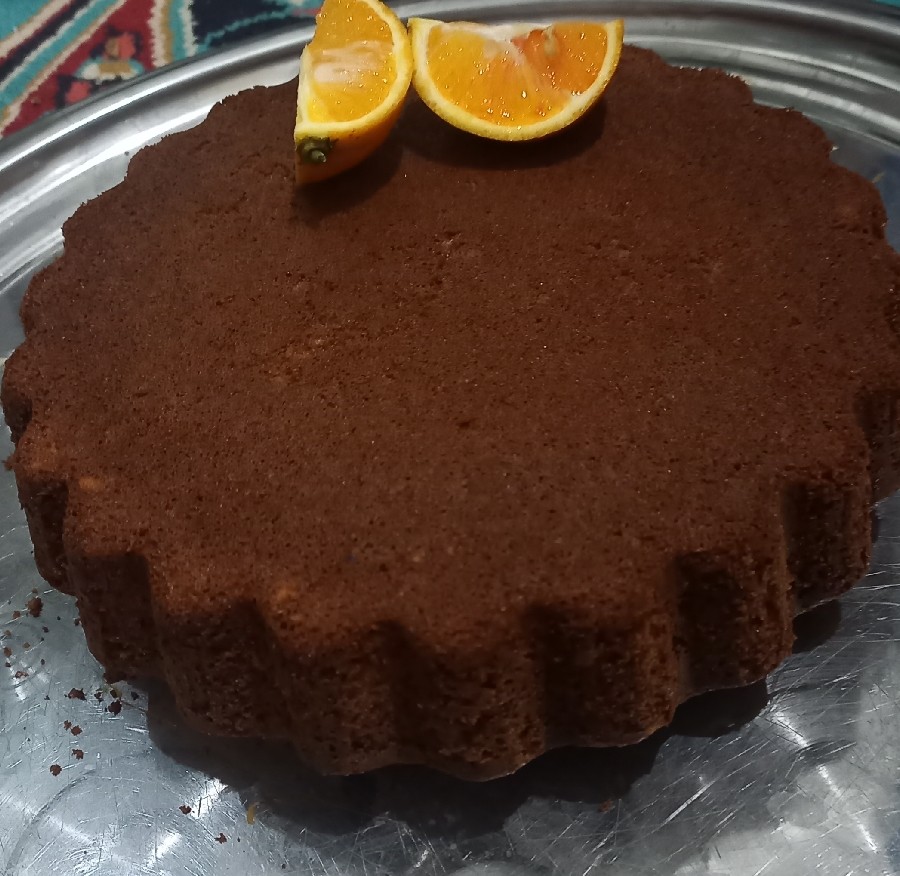 کیک گردویی ورق بزنید بافت ببینید