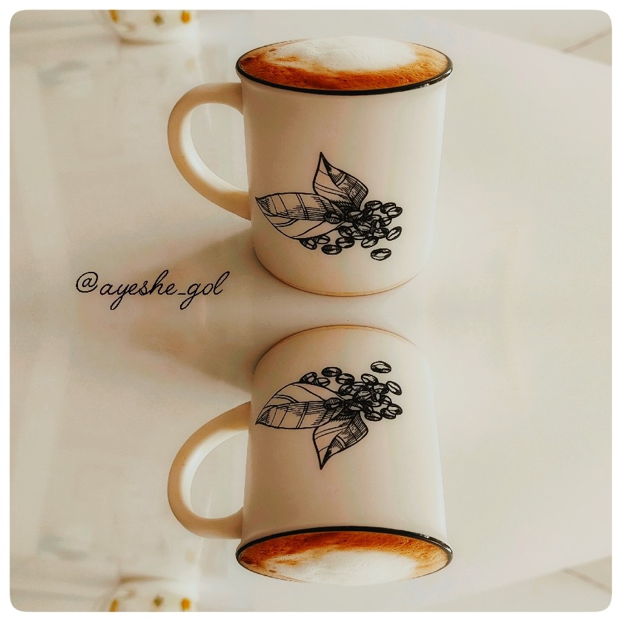 قهوه به سبک لاته 