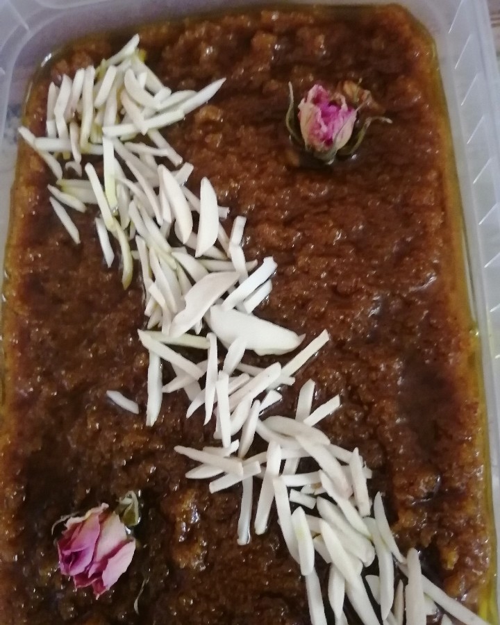 حلوای گرم ( دوای آرد و روغن) # پاییز 1404