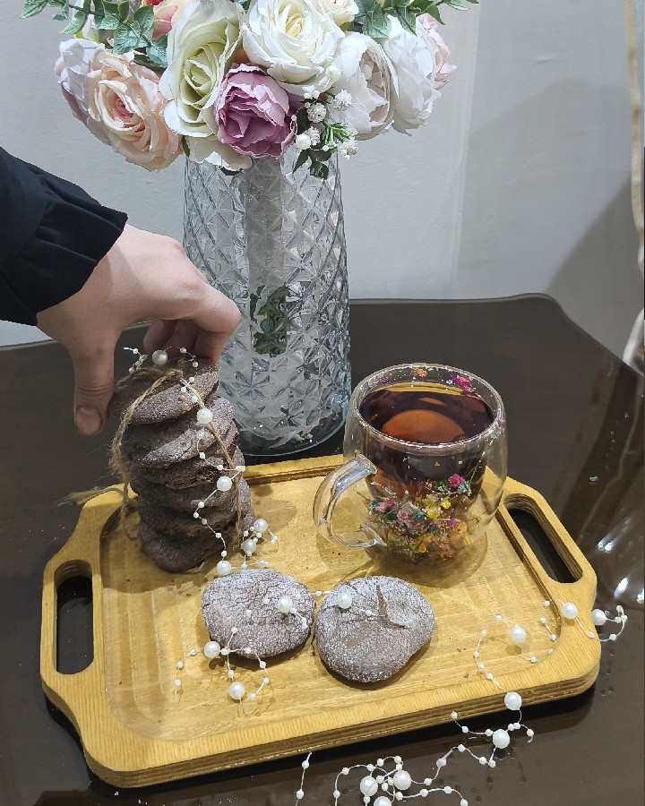 کوکی کرینکل شکلاتی