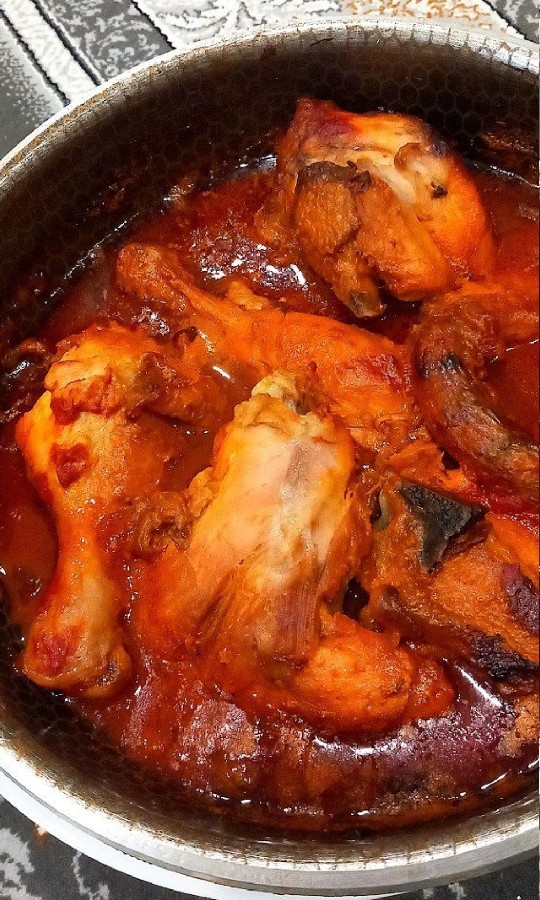 خورشت گوجه بادمجان  