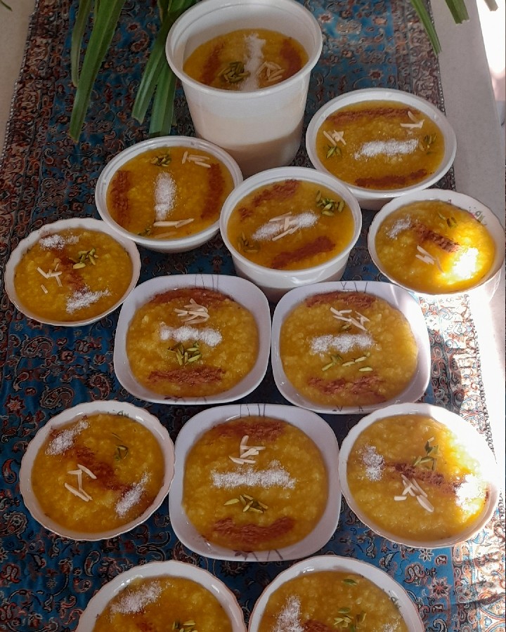 شله زرد نذری 