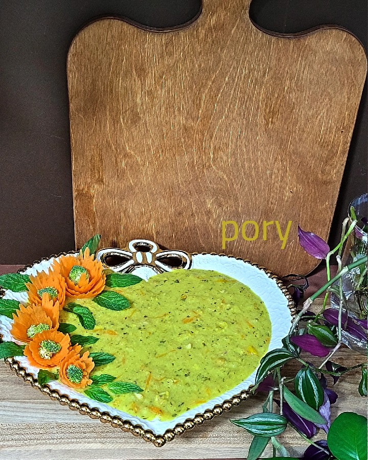 عکس سوپ جو مخصوص مهمانی