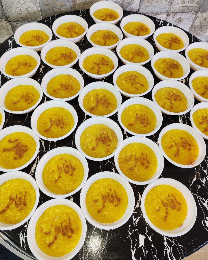 شله زرد نذری