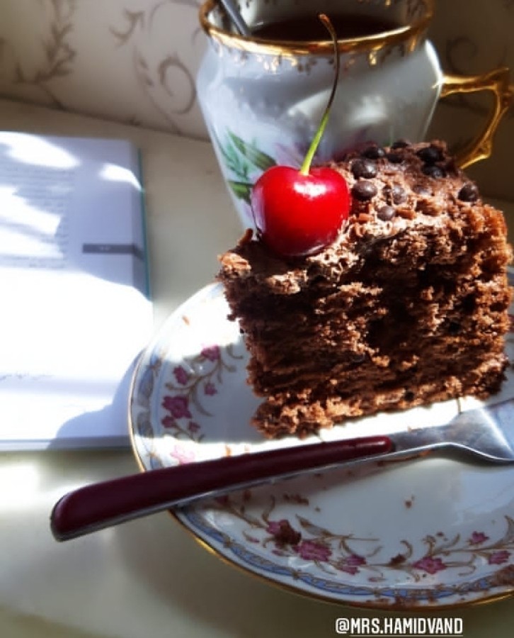 عکس کیک شکلات