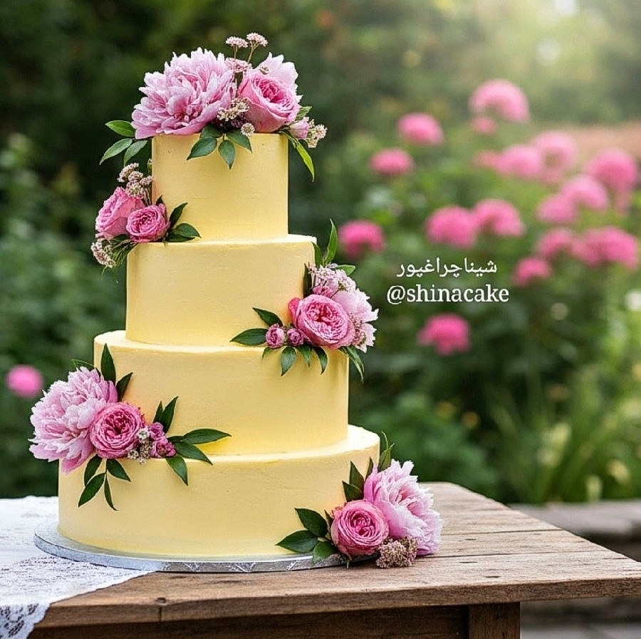 عکس کیک عروسی