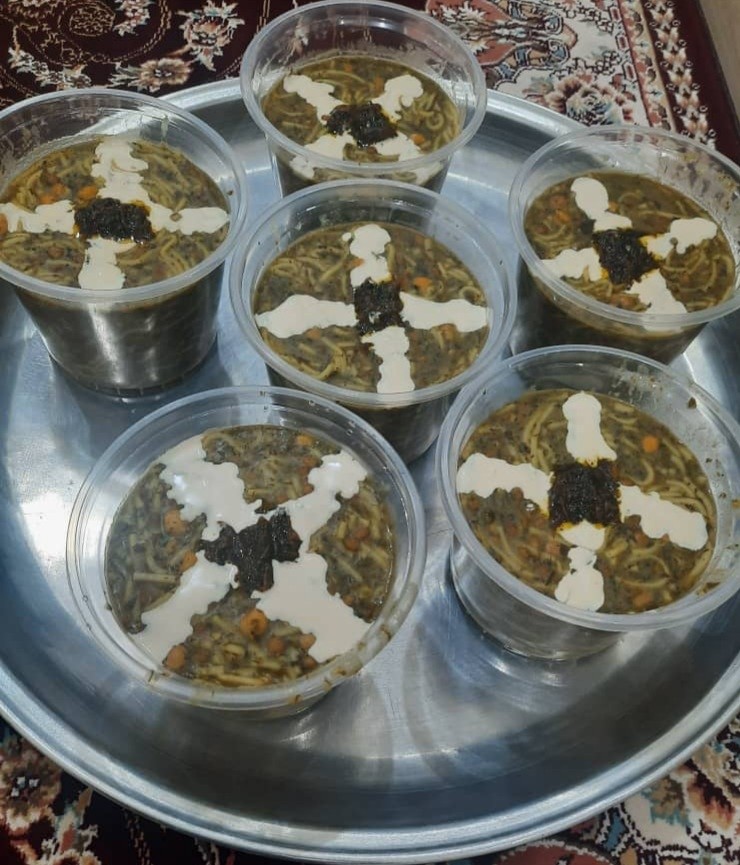 آش رشته نذری 