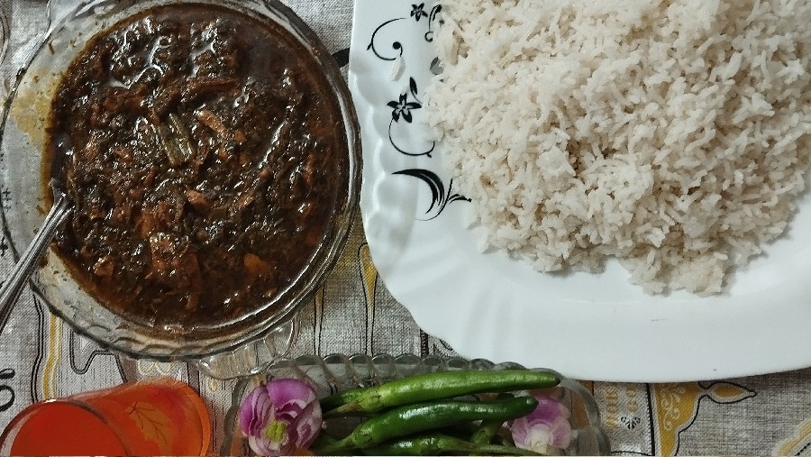 قلیه با تن ماهی 