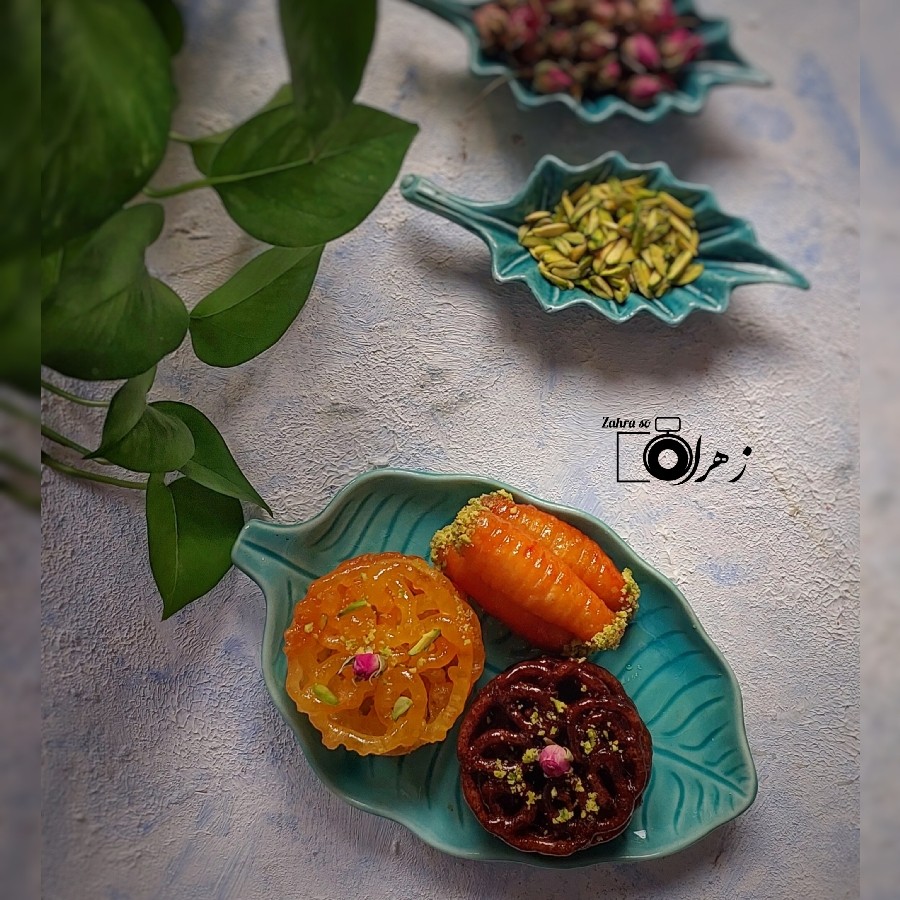 زولبیا ولقمه شربتی