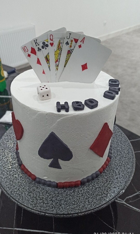 کیک تولد همسرجان♥️