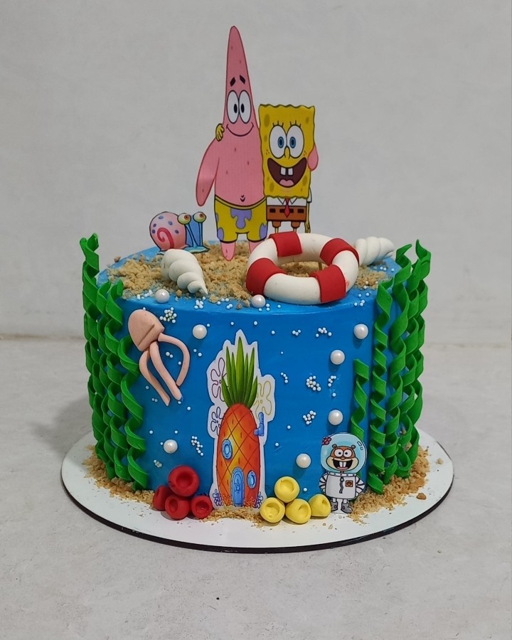 کیک تولد باب اسفنجی
