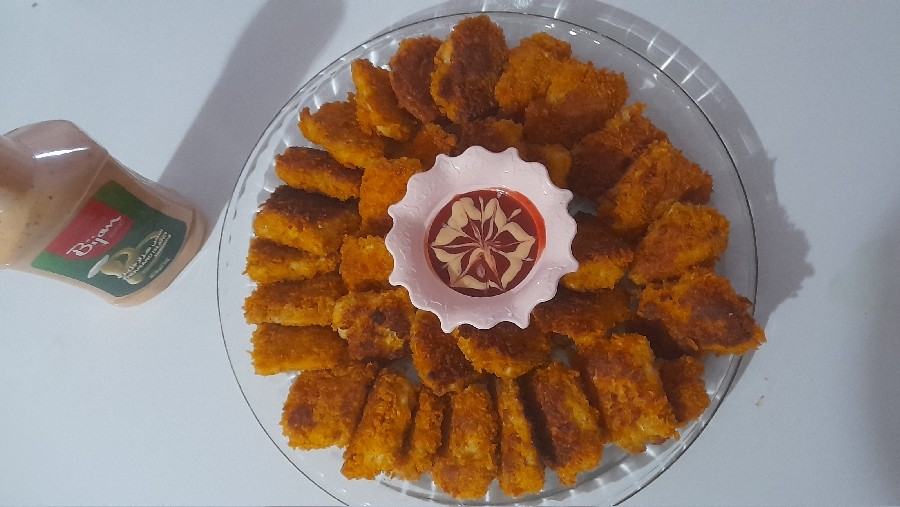 اسنک مرغ با دستور فرشته جون صادقیان