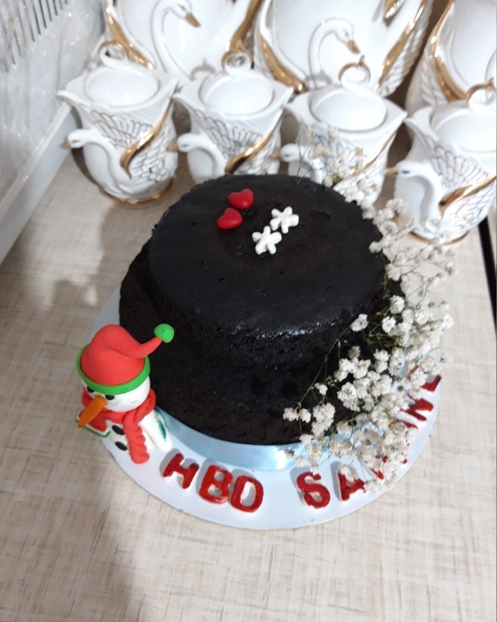 کیک شکلاتی ساده