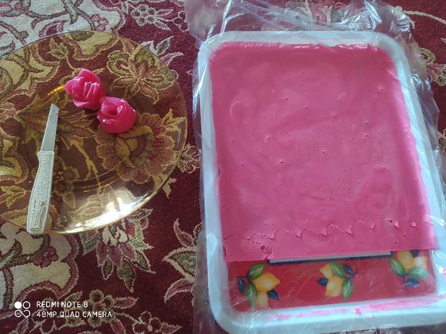 ژله ویترینی و رولی 