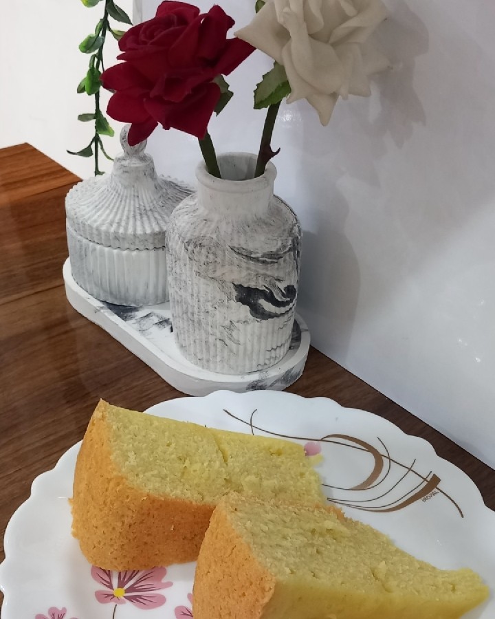 کیک کوئیک میکس زعفرانی
