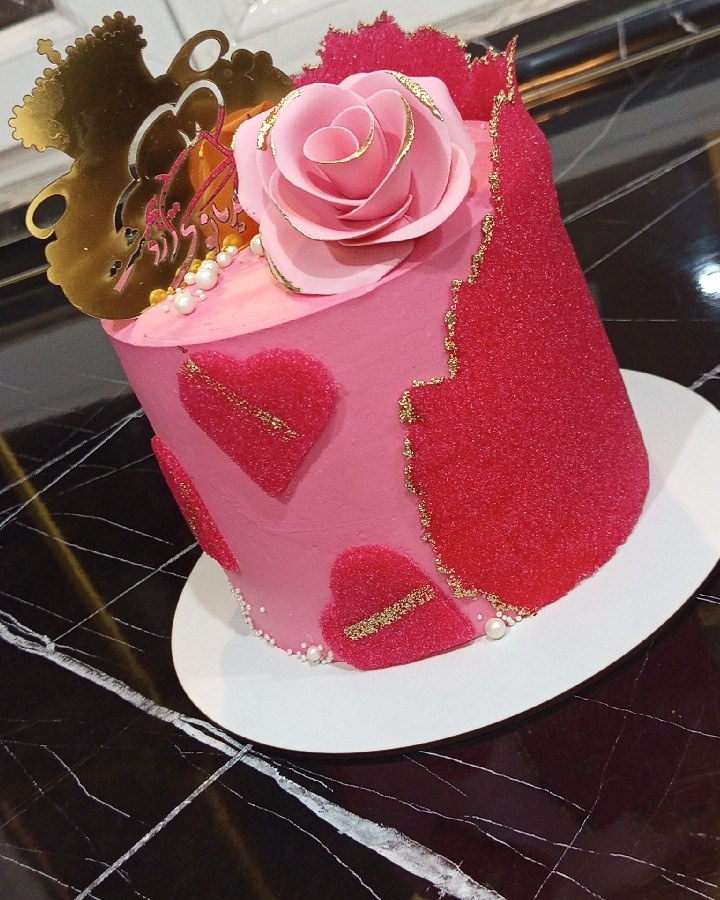 کیک خامه ای 