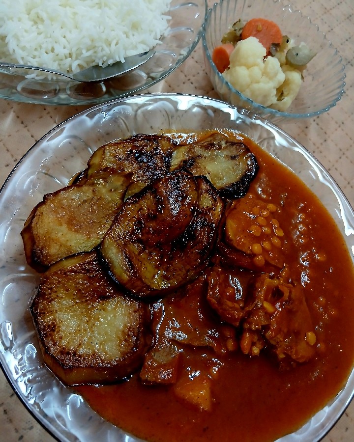 قیمه بادمجون 