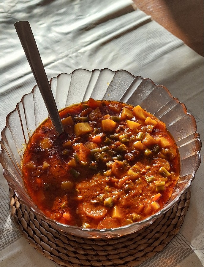 خوراک لوبیا سبز