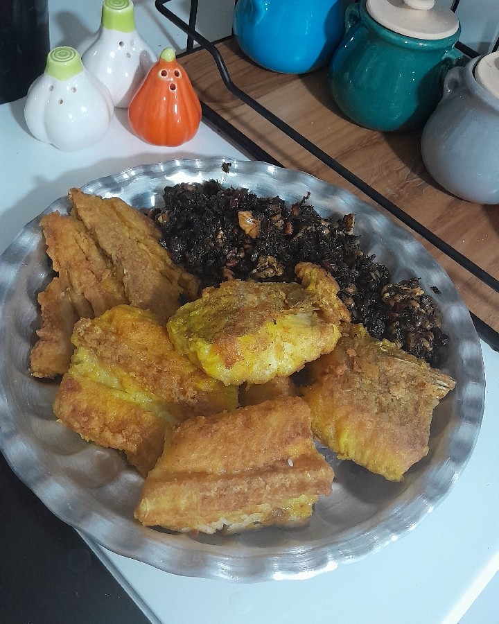 ماهی همراه حشو❤️فوق العادس❤️❤️