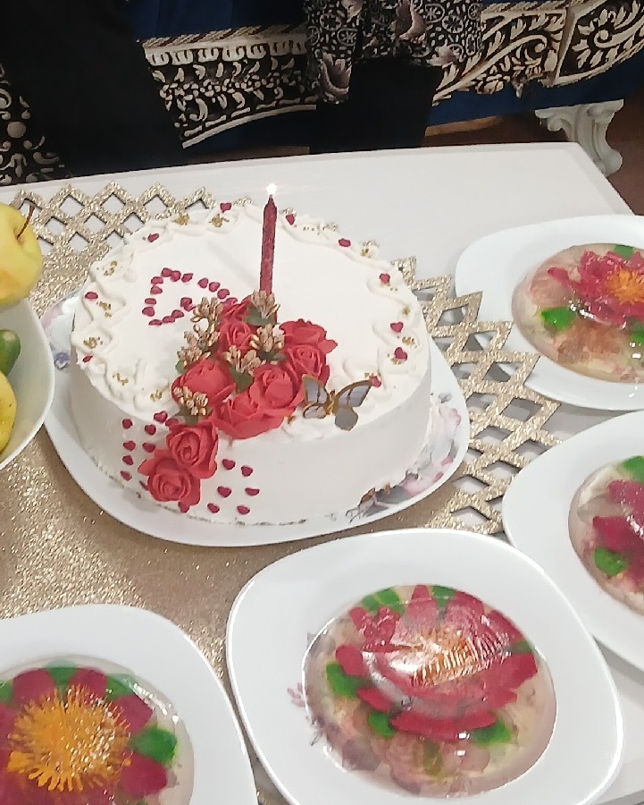 کیک تولد برای مادربزرگم عزیز دلم 
لایک فراموش نشه ?