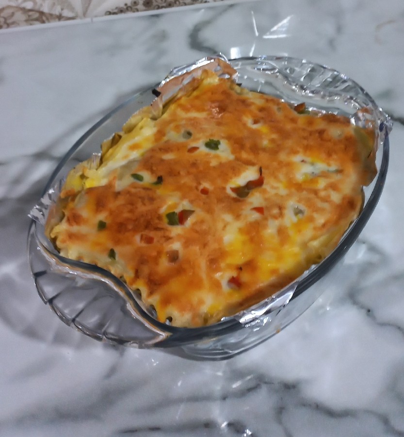 لازانیا و پیراشکی