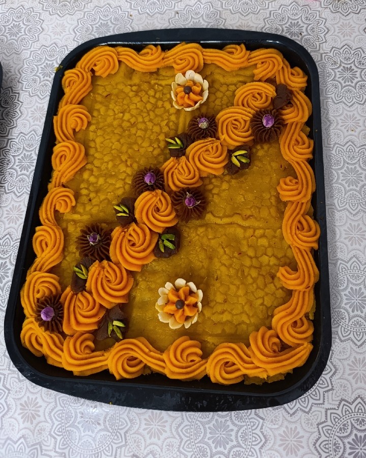 حلوای سه آرد سفارشی 