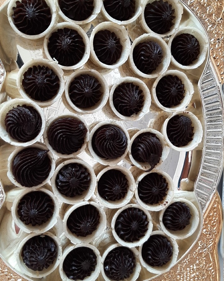 حلوا شیرقهوه چاکلت 