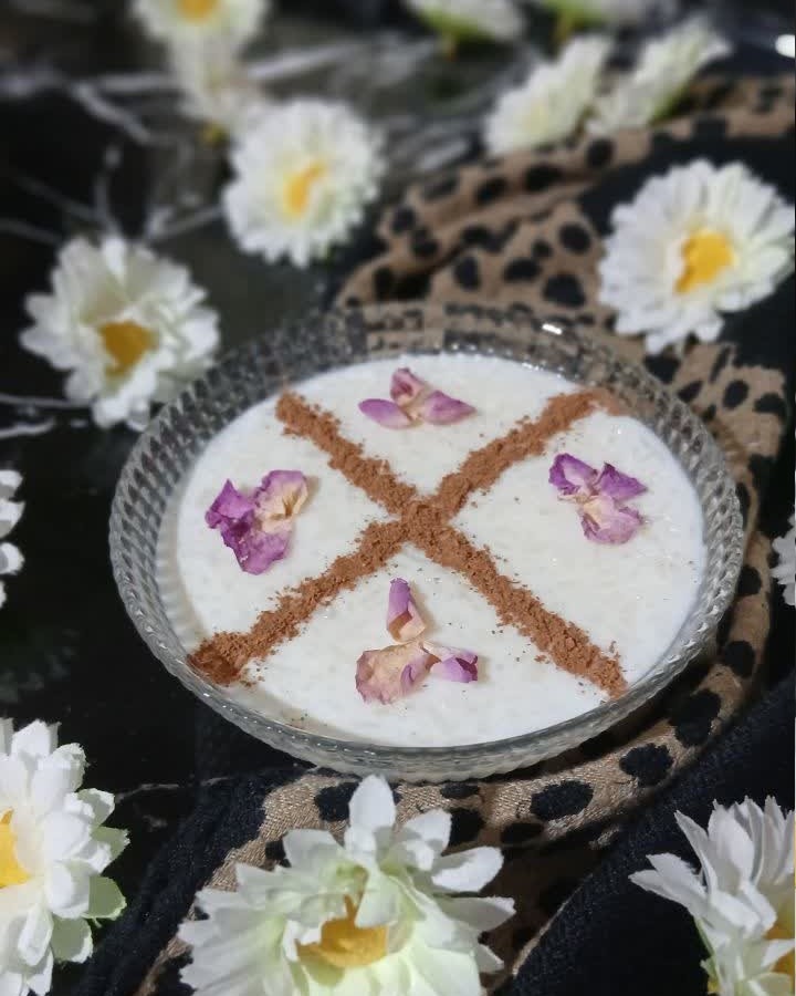 شیر برنج ساده من 