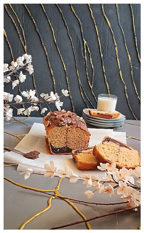 کیک موز و نسکافه