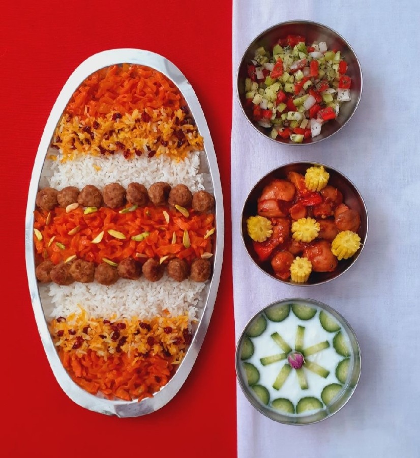 عکس هویج پلو 