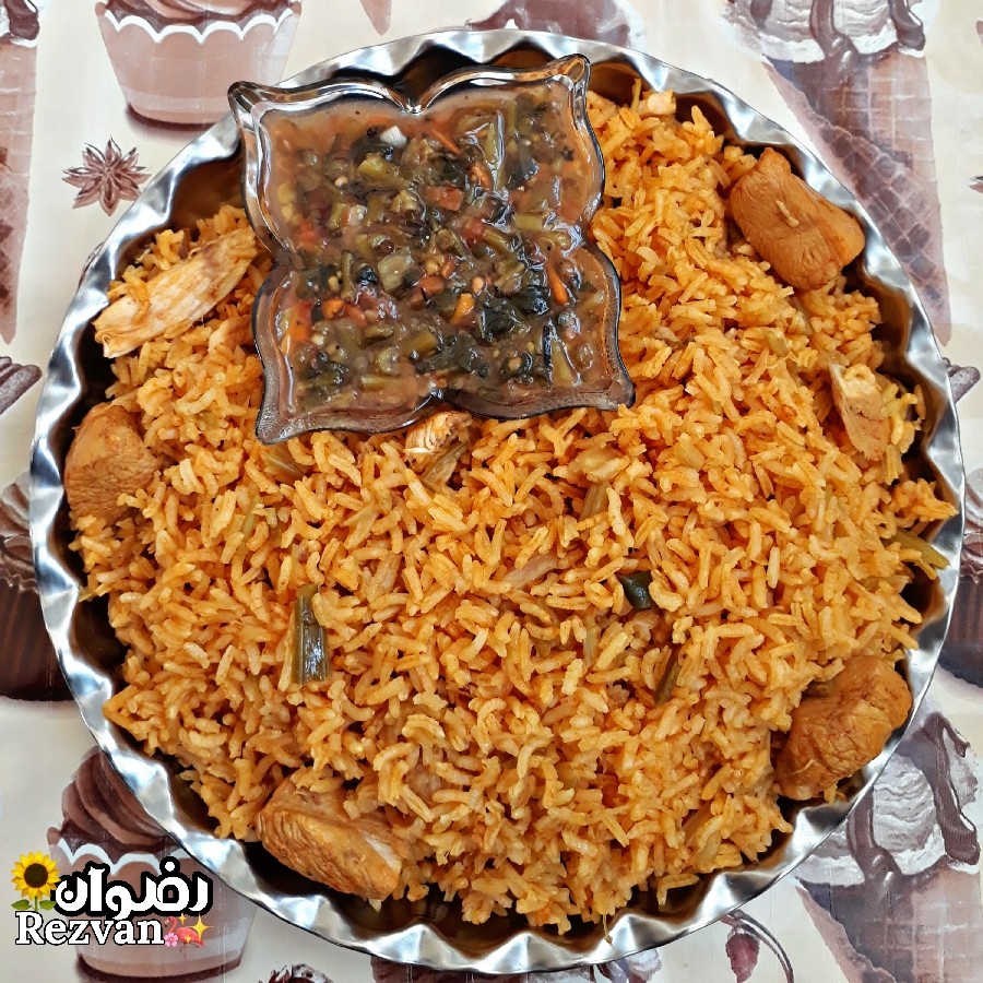 کرفس پلو۬◡۬