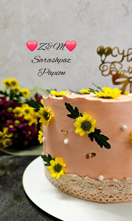 عکس کیک اسفنجی 