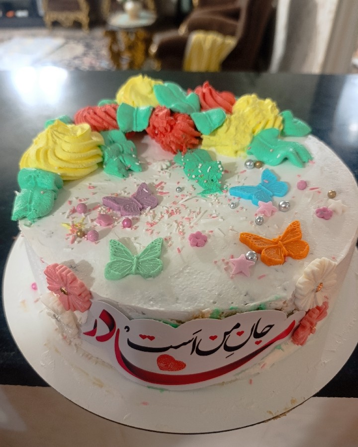 کیک خامه ای