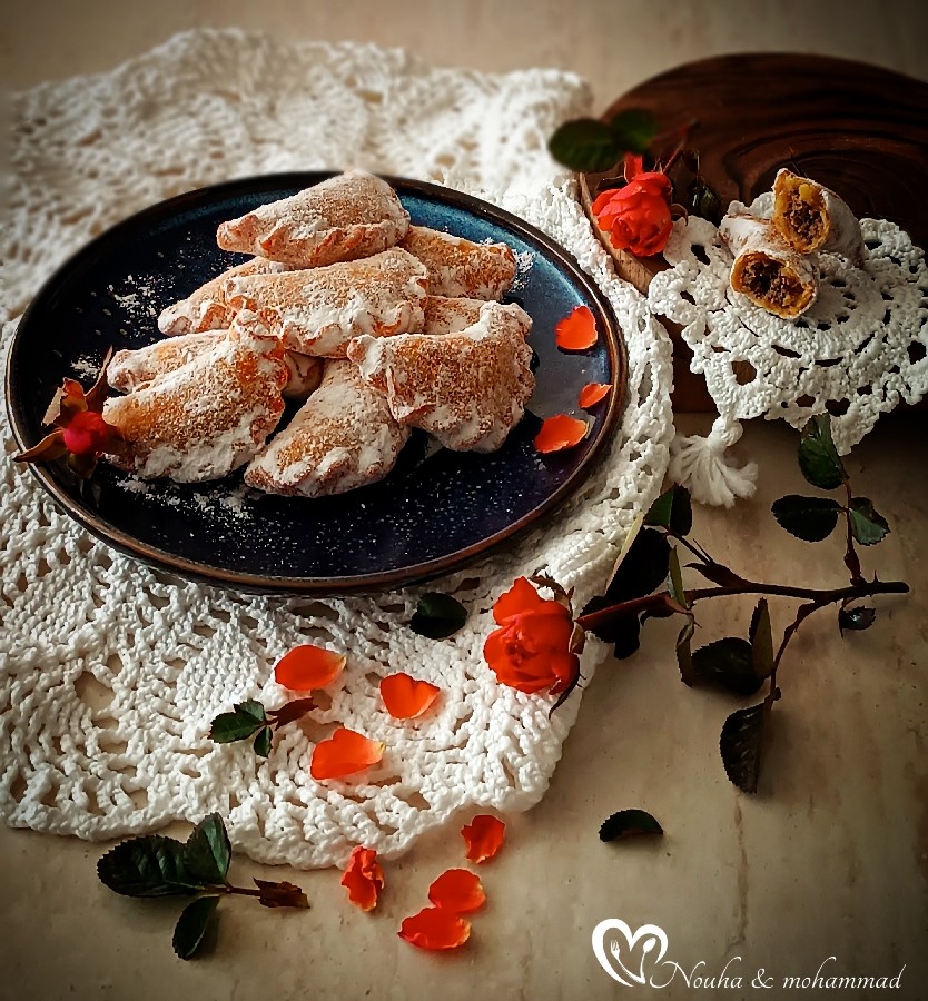 عکس شیرینی قطاب